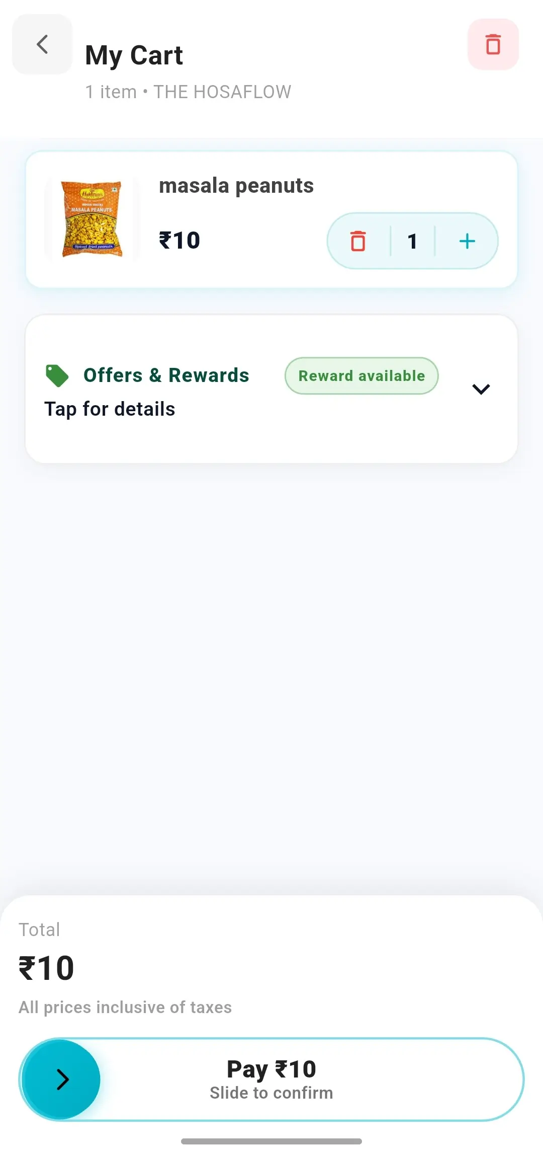 HosaFlow app screenshot